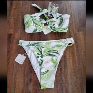 Monday Swimwear Tropical Leaf Bikini
